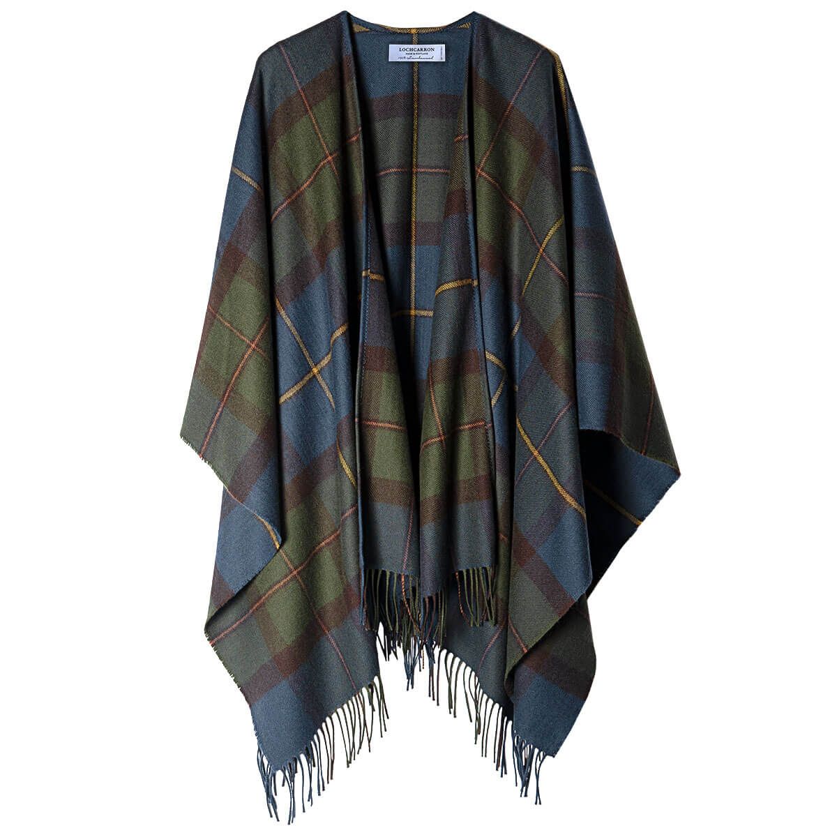 Lambswool Serape MacLeod of Harris Antique Tartan